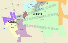 Midland-Odessa Zip Code Map | Mortgage Resources - Map Of Midland Texas And Surrounding Areas