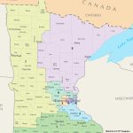 Minnesota's Congressional Districts   Wikipedia   Printable Lake Minnetonka Map