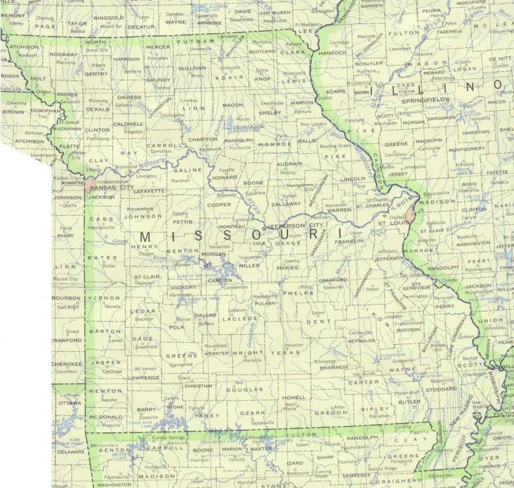 Printable Map Of Springfield Mo