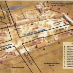 Modern Street Overlay Of The Alamo Plaza. | The Alamo In 2019   Map Of The Alamo San Antonio Texas