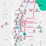 Monorail, Tram & Strip Map | Las Vegas Maps | Vegasjourney   Printable Map Of Vegas Strip