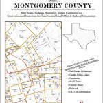 Montgomery County Texas Land Survey Maps Genealogy History   Texas Land Survey Maps
