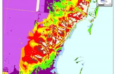More Sea Level Rise Maps Of Florida's Atlantic Coast - Florida Elevation Map By Address
