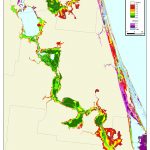 More Sea Level Rise Maps Of Florida's Atlantic Coast   Florida Elevation Map By County