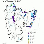 Mountain Snowpack Map   The Great Basin And California   California Snowpack Map