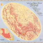 My Favorite Map: West And Trans Pecos Texas With Parts Of New Mexico   Pecos Texas Map