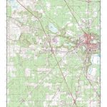 Mytopo Lake City West, Florida Usgs Quad Topo Map   Lake City Florida Map
