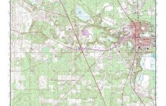 Mytopo Lake City West, Florida Usgs Quad Topo Map - Lake City Florida Map