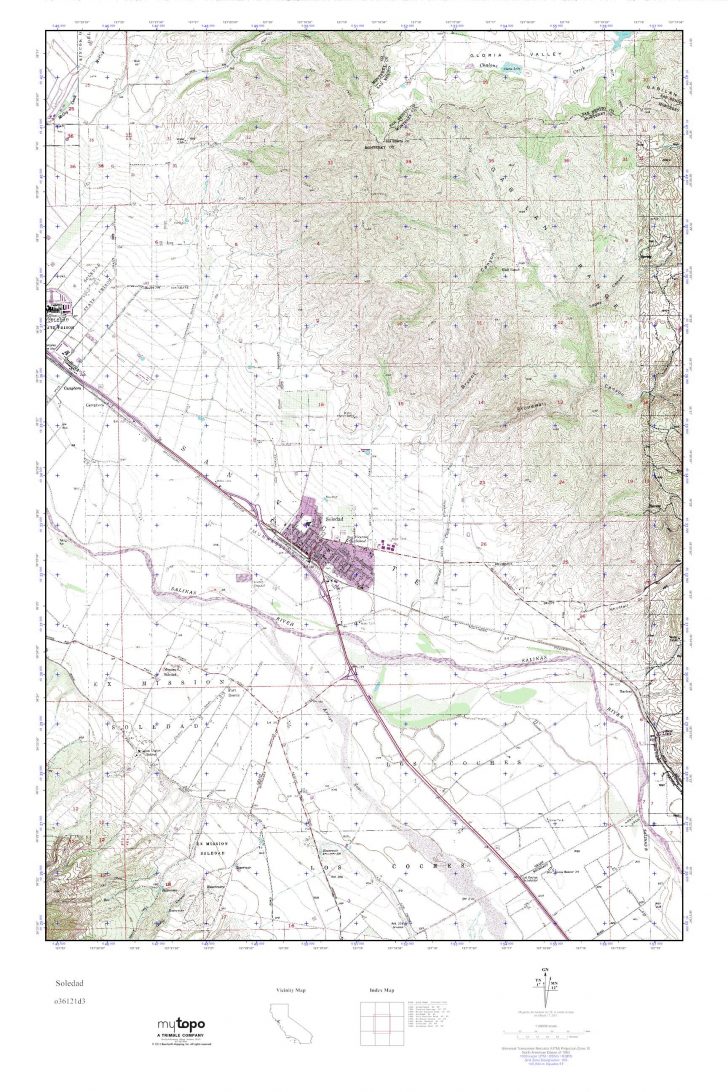 Soledad California Map