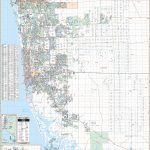 Naples & Collier Co, Fl Wall Map – Kappa Map Group   Collier County Florida Map