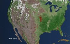 Nasa - A Look Back At A Decade Of Fires - Texas Fire Map