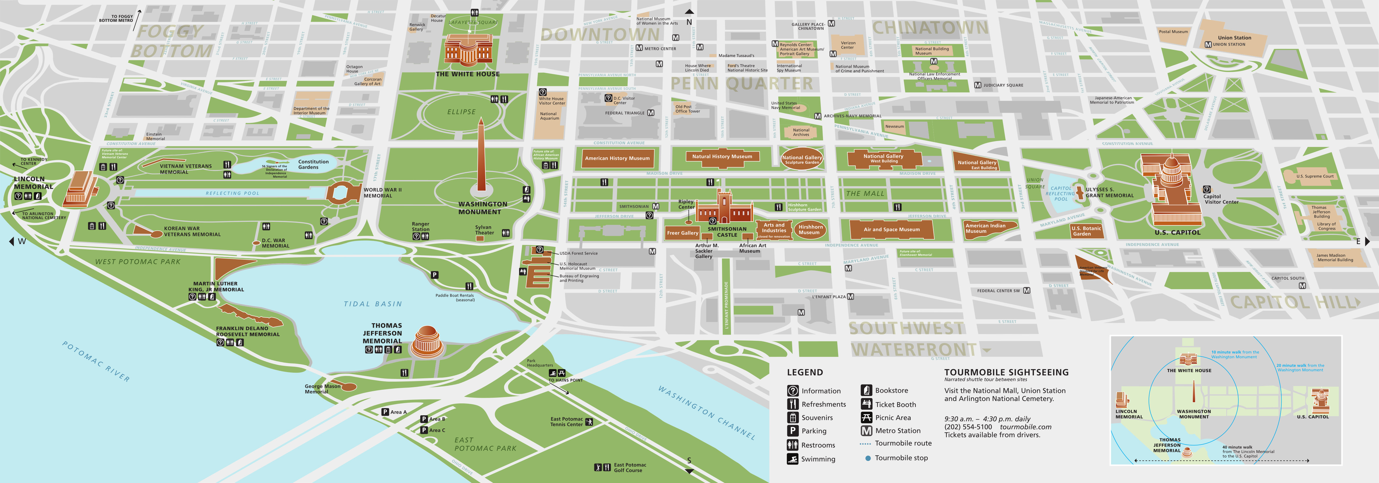 National Mall Maps | Npmaps - Just Free Maps, Period. - National Mall Map Printable