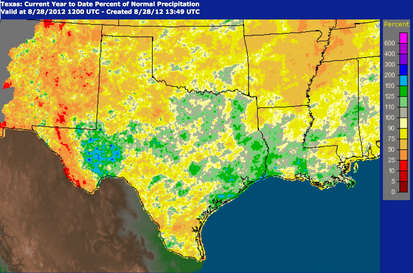 National Weather Service Precipitation Map | Agrilife Today - Texas Weather Map