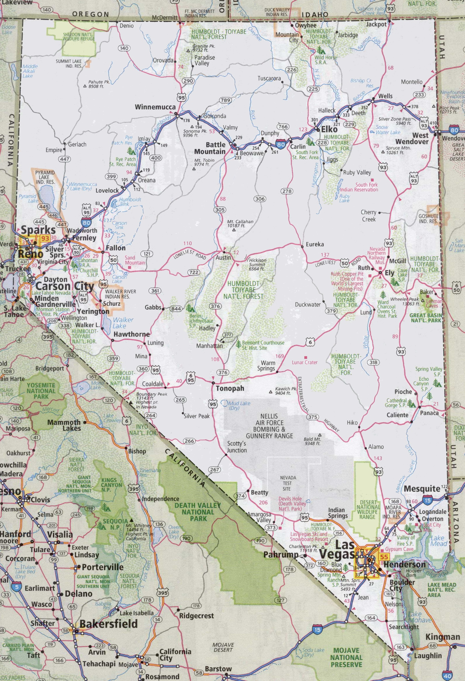 Nevada Road Map Free Downloads Maps Where Is Nevada City California - Where Can I Buy A Road Map Of California