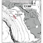 New Geologic Explanation For The Florida Middle Ground In The Gulf   Ocean Depth Map Florida