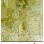 New Mexico Elevation Map   Texas Elevation Map By County