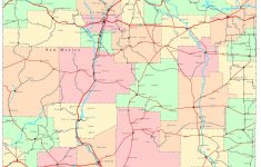 New Mexico Printable Map - Texas New Mexico Map
