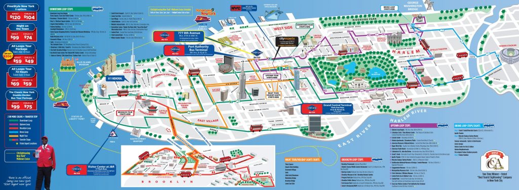 free printable walking map of new york city pdf