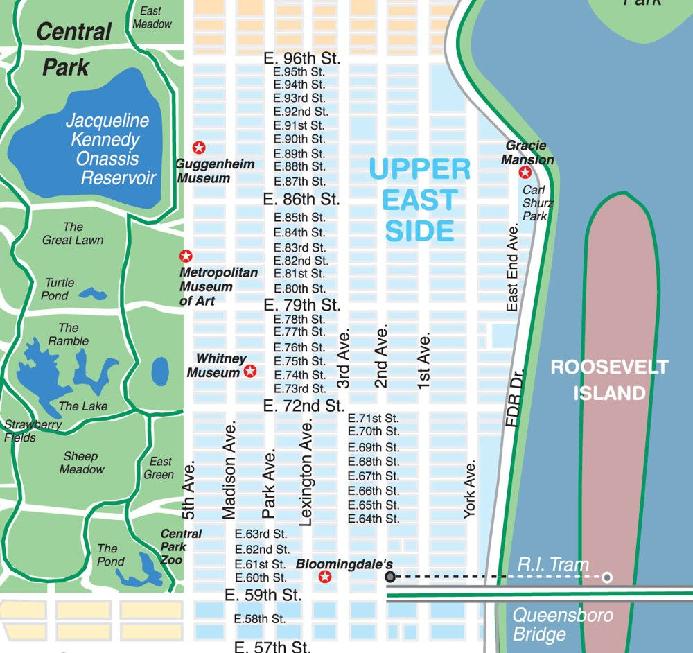 New York City Maps And Neighborhood Guide - Printable Map Of Lower Manhattan Streets