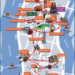 New York City Most Popular Attractions Map   Printable Map Of New York City With Attractions
