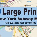 New York City Subway Map For Large Print Viewing And Printing   Printable Nyc Subway Map