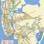 New York City Subway Map   Manhattan Subway Map Printable
