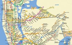 New York City Subway Map - Manhattan Subway Map Printable