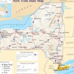 New York State County Maps And Travel Information | Download Free   Road Map Of New York State Printable
