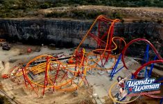 Newsplusnotes: Six Flags Fiesta Texas Shares Aerial Footage Of - Six Flags Fiesta Texas Map 2018