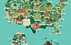 North America As A Theme Park Map Full Map Blank Map Map Of - Amusement Parks California Map