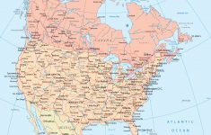 North America Map - Toronto California Map