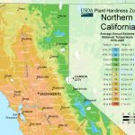 North California Plant Hardiness Zone Map • Mapsof   California Zone Map