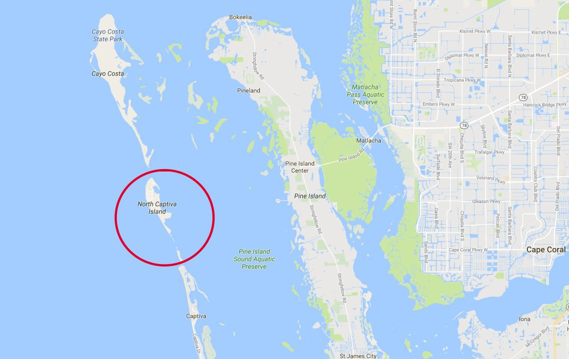 North-Captiva-Island-Map - Sanibel Real Estate Guide - North Captiva Island Florida Map