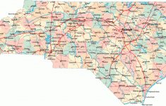 North Carolina Map - Free Large Images | Pinehurstl | Pinterest - Printable Map Of North Carolina