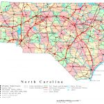 North Carolina Printable Map   Printable Map Of North Carolina