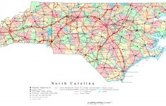 North Carolina Printable Map - Printable Map Of North Carolina