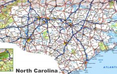 North Carolina Road Map - Printable Map Of North Carolina