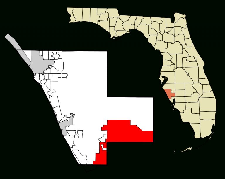North Port, Florida - Wikipedia - North Port Florida Street Map - Printable Maps