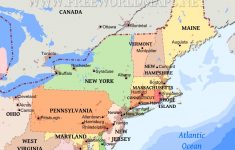 Northeastern Us Maps - Printable Map Of Northeast Us
