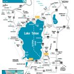 Northern California Brewery Map Printable Maps Lake Tahoe Maps And   Printable Map Of Lake Tahoe