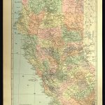Northern California Map Of Northern California Large | Etsy   Northern California Wall Map