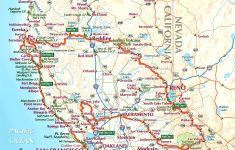 Northern California Road Map And Travel Information | Download Free - Detailed Map Of Northern California