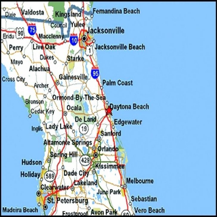 Northwest Florida Beaches Map