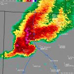 Nws Ft. Worth   Texas Hail Storm Map