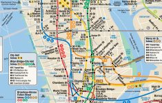 Nyc Subway Manhattan In 2019 | Scenic Route To Where I've Been - Printable New York City Subway Map