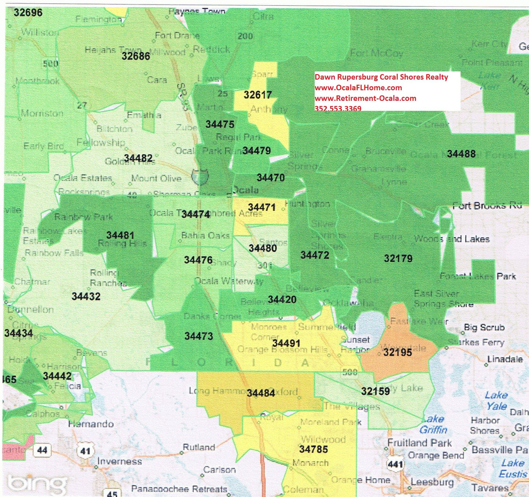 Ocala Florida Zip Code Map | Helpful Hints | Pinterest | Zip Code - Where Is Ocala Florida On A Map