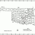 Oklahoma Free Map   Printable Map Of Norman Ok