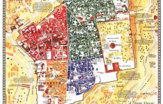 Old City Jerusalem, Israel Mapnational Geographic | Homeschool - National Geographic Printable Maps