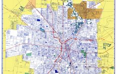 Old City Map - San Antonio Texas - Ashburn 1950 - Detailed Map Of San Antonio Texas