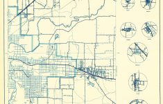 Old County Map - Tarrant Texas - 1936 - Crowley Texas Map